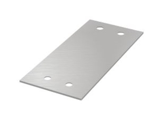 knauf partiwall flat aluminium clip 1.6x50x110mm
