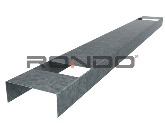 rondo 92mm x 3600mm nogging track 400mm centre