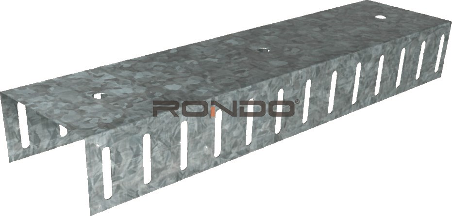 rondo 64mm x 3000mm 0.70bmt deflection head track