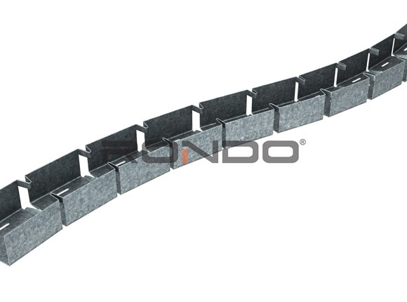 rondo 64mm x 3000mm .50bmt flexible deflection head track