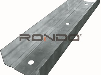 rondo 64mm x 3000mm 0.70 bmt deflection head track