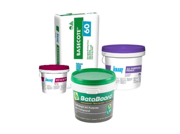 Plastering Products | Featured Image for the Compounds and Adhesives page from BetaBoard