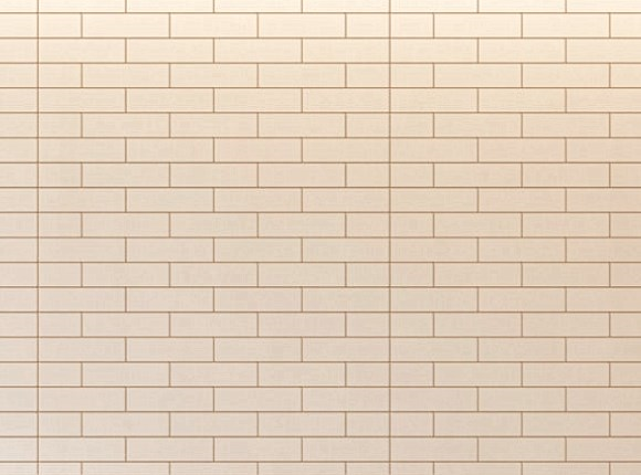 2720x1200x9mm expression mrmdf roman brick pattern - made to order only