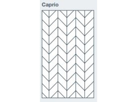 2745x1200x9.5mm expression clad caprio pattern - made to order only