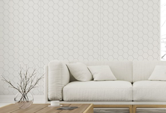 2720x1200x9mm expression mrmdf honeycomb pattern - made to order only