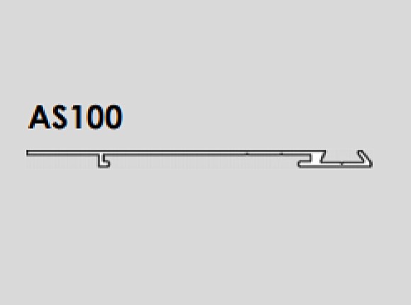 clear anod ion aluminium skirting 100mm x 3660mm