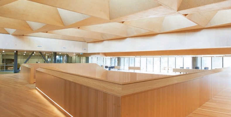 Architectural ceiling | Featured image for architectural cladding product category.