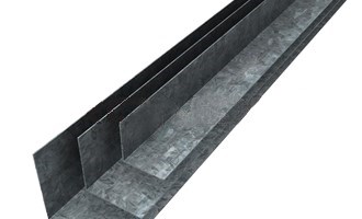 Photo of metal framing angle systems.