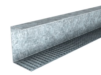 rondo xpress 3600mm perimeter channel for flat ceilings