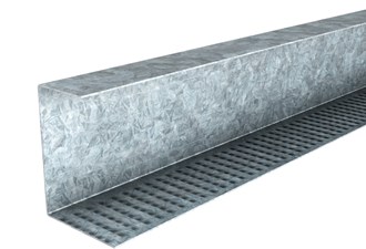 rondo xpress 3600mm perimeter channel for flat ceilings