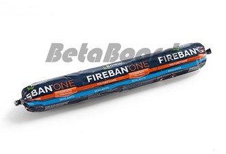 fireban one polyurethane fire rated sealant 600ml sausage
