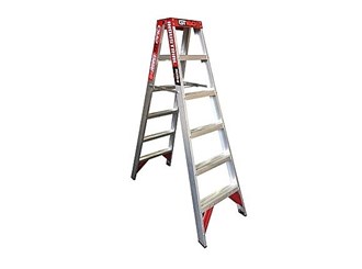 170kg 6 step double sided ladder