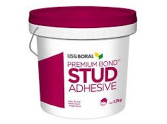 boral premium bond stud adhesive 2.6kg bucket