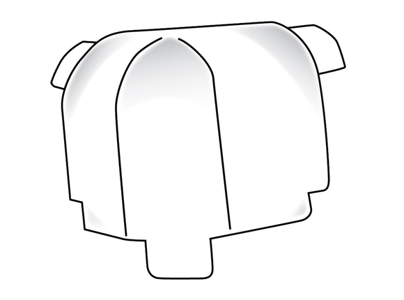 trimtex 19mm 3 way bullnose internal corner