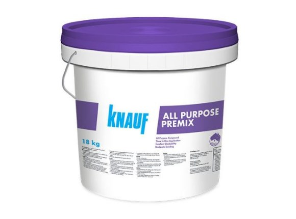 knauf all purpose pre-mix 18kg bucket