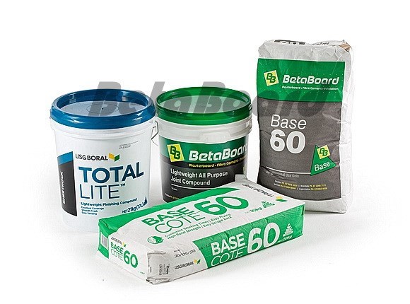 A range of plaster compounds sold at BetaBoard.