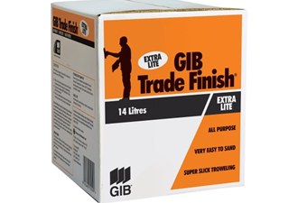 gib trade finish extralite 14ltr box