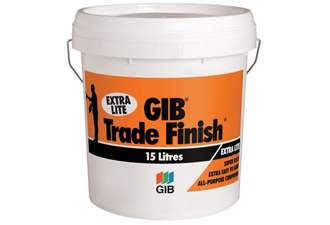 gib trade finish extralite 15ltr bucket