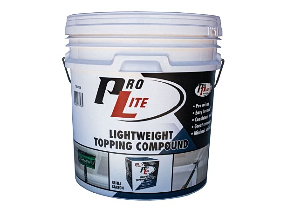 prolite topping tinted 15ltr white lid