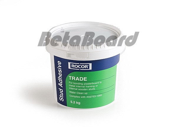 rocor stud adhesive 5.2kg bucket