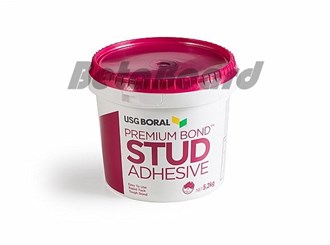 boral premium bond stud adhesive 5.2kg bucket