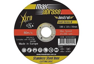 cutting disc 100mm x 1.0mm stainless - gold series