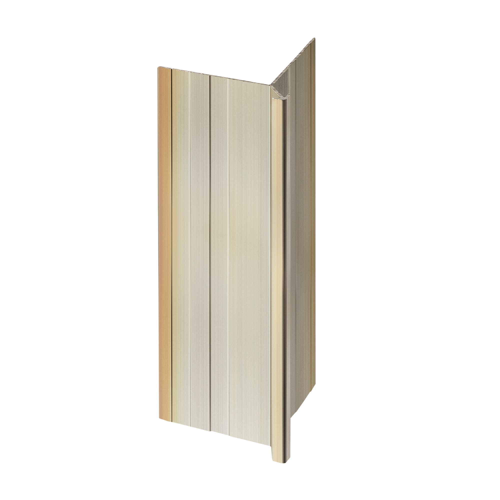 james hardie 9mm aluminium external slimline corner 3000mm