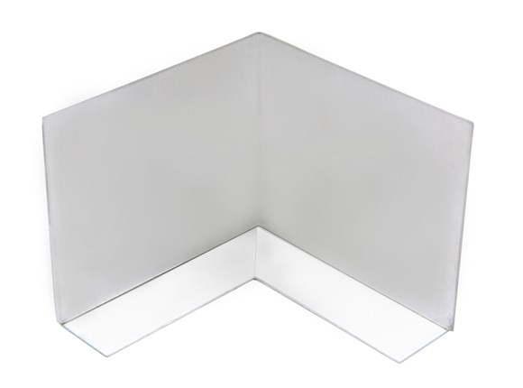 oblique cladding 14mm aluminium trimline internal corner jointer