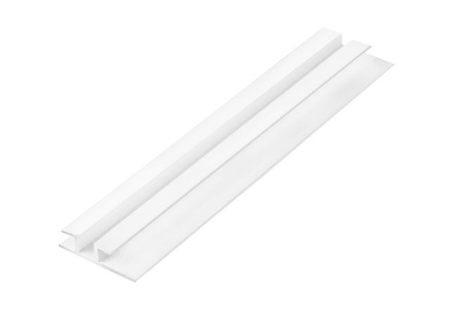 james hardie white pvc eaves joiner 3000mm x 4.5mm