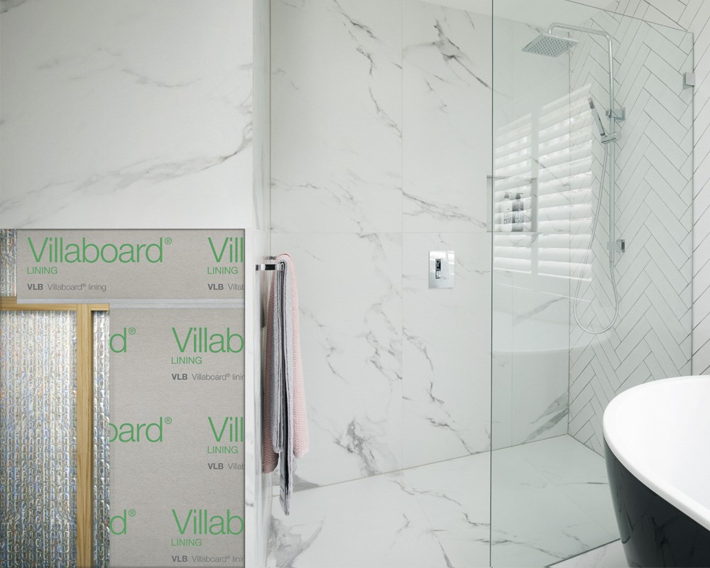 villaboard 3000 x 1200 x 9mm lining