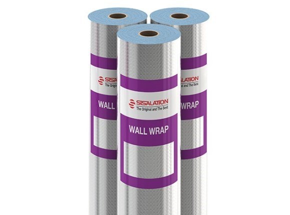 Image of a roll of Sisalation wrap for BetaBoard online’s Wall Wrap & Radiant insulation suppliers page.