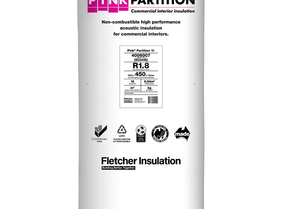 pink partition batts 11kg 1200mm x 450mm x 75mm 8.64m² - 16 pack r1.8