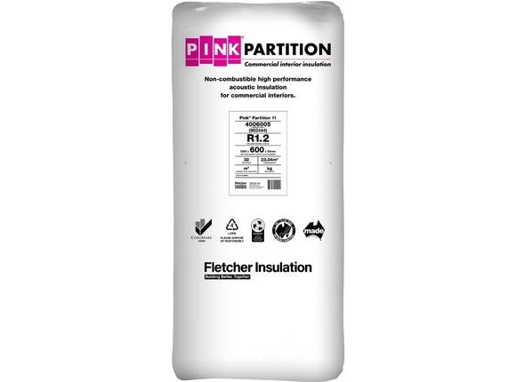 pink partition batts 11kg 1200mm x 600mm x 50mm 23.04m² - 32 pack r1.2