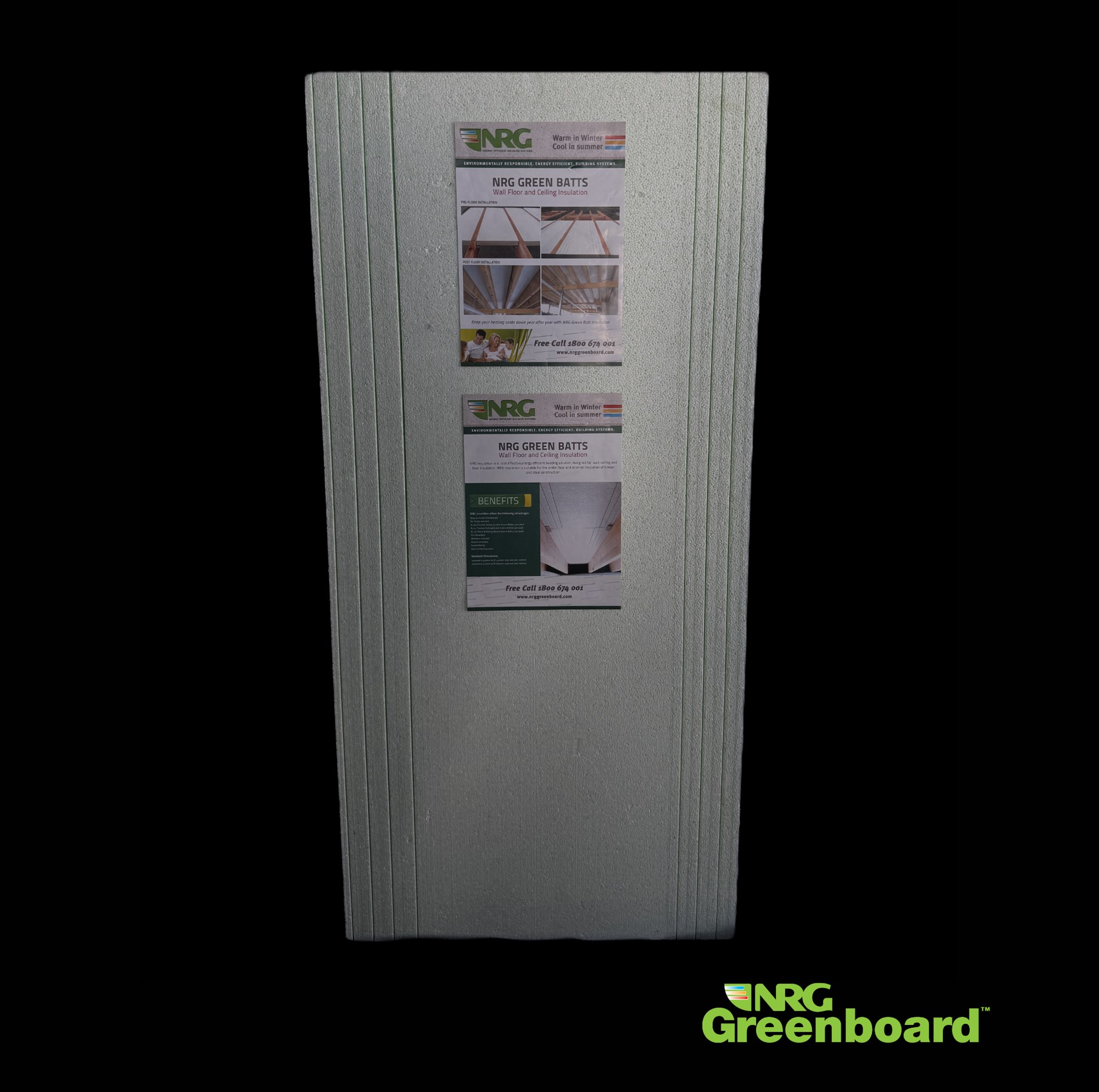 nrg greenbatt 420x1200x50 pack 12 (6.05m²)