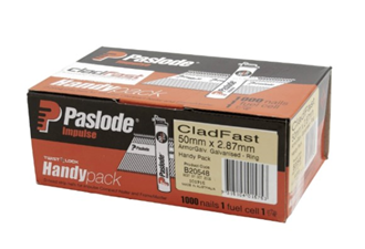 paslode impulse cladfast 50x2.87 ag nails x 1000 b20548