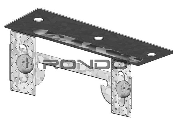 rondo furring channel infinity clip 30mm