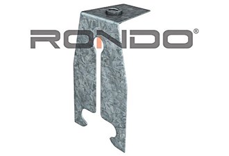 rondo suspension clip with m6 threaded nut to suit top cross rail