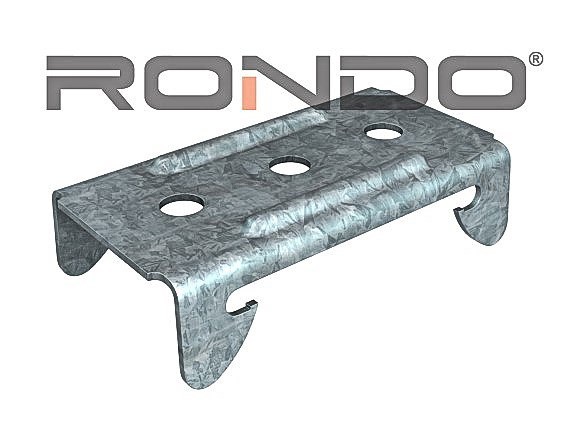 rondo direct fix clip for 155 furring channel to concrete
