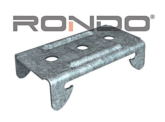 rondo direct fix clip for 155 furring channel  to concrete