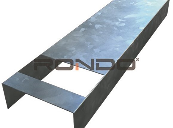 rondo 76mm x 3600mm nogging track 450mm centre