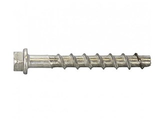 hex head screwbolt 6mm x 45mm zinc clear box 100