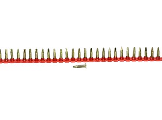 22mm flat head drill point collated screws  box 1000