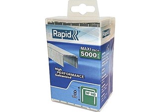 rapid staples 8mm box 5000