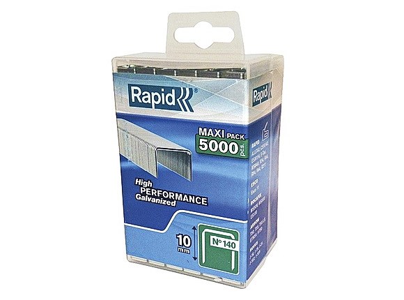 rapid staples 10mm box 5000