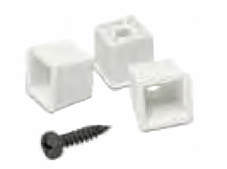 stratopanel screw cleaneo-cap square 12mm pk500