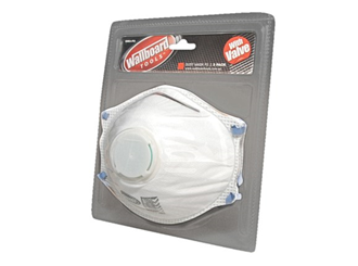 p2 dust mask with valve - pk 3
