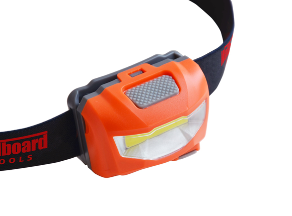 wallboard 3 watt rechargeable headlamp