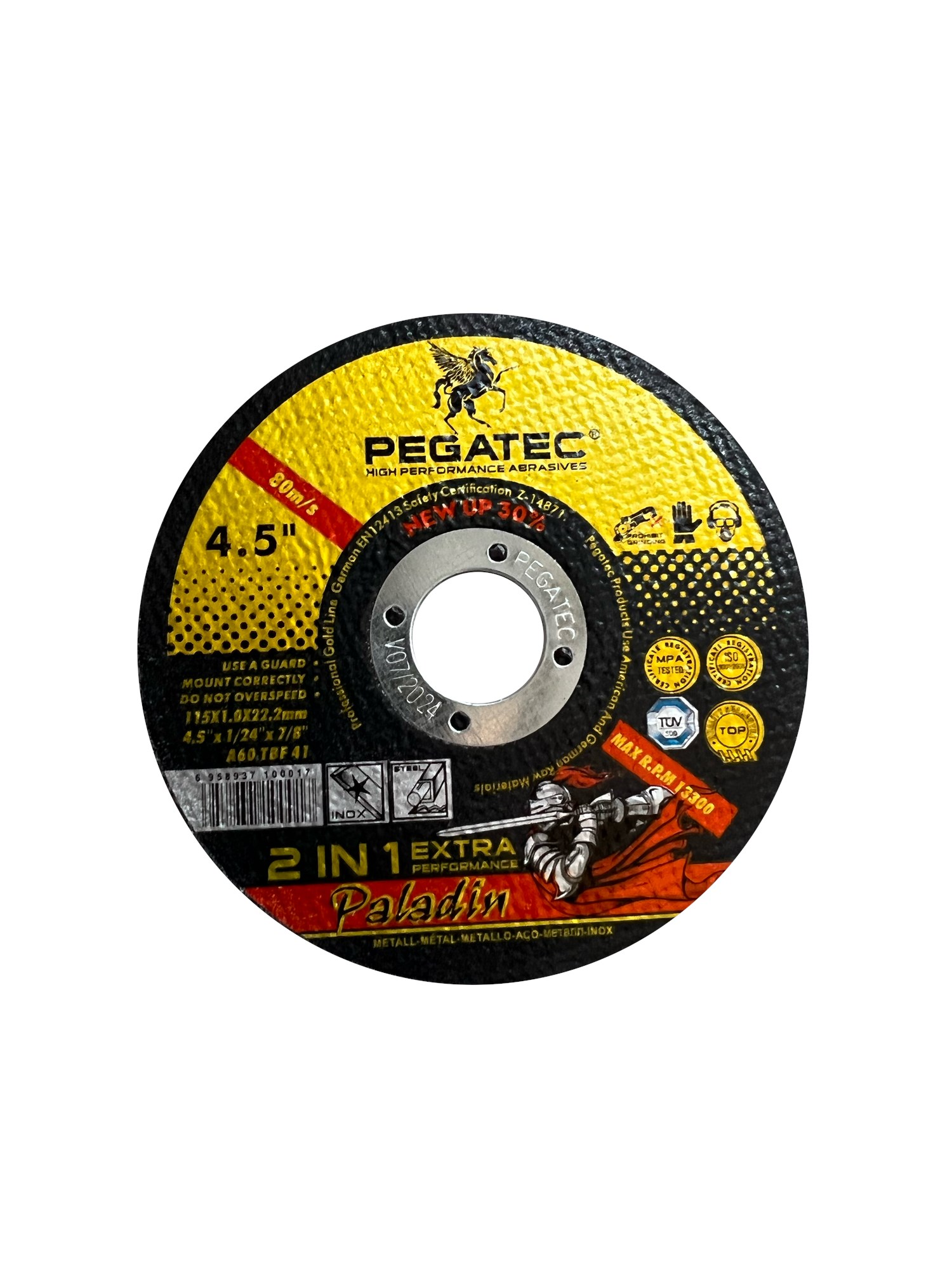 metal cutting disc 115x22x1.0mm