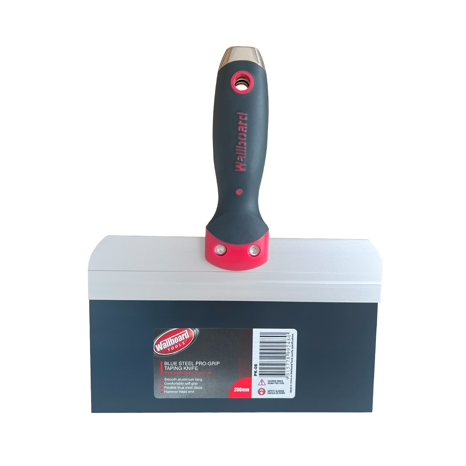 200mm wallpro blue steel taping knife