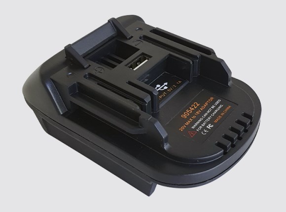 battery adapter dewalt/ milwaukee 905422